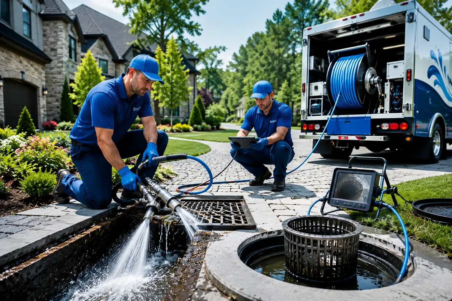 Local outdoor drain cleaning professionals in Clayton, GA